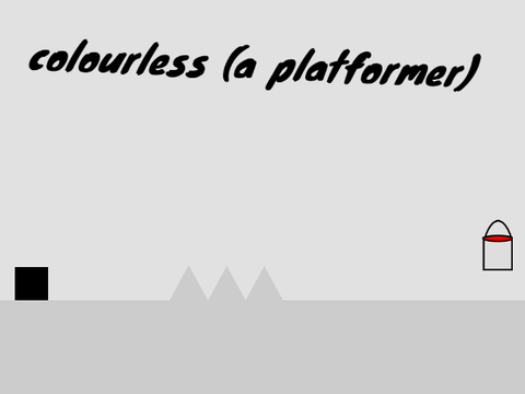 colourless // a platformer(COLLAB)
