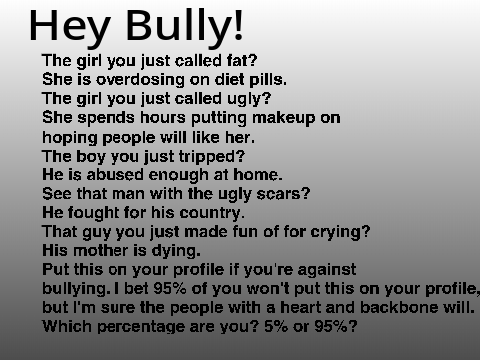 Help stop it! Bullying Sucks! remix remix remix remix remix remix