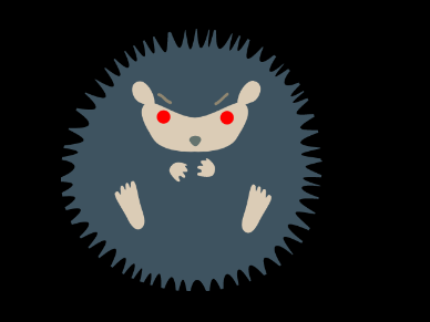  HORROR HEDGEHOG