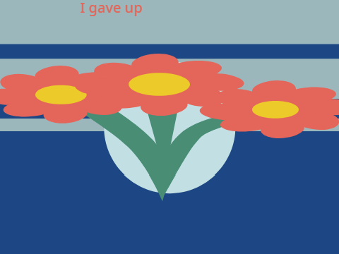 I give up