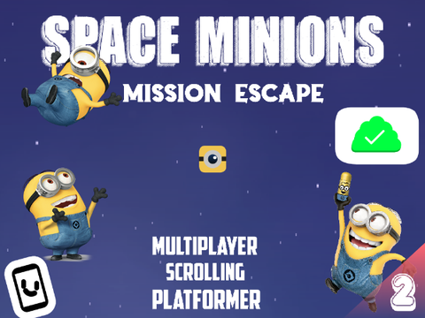 Space Minions | Multiplayer Scrolling Platformer | Server : 2