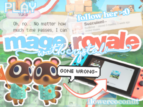 ⚡️mage royale! (gaming collab w/ crystal)