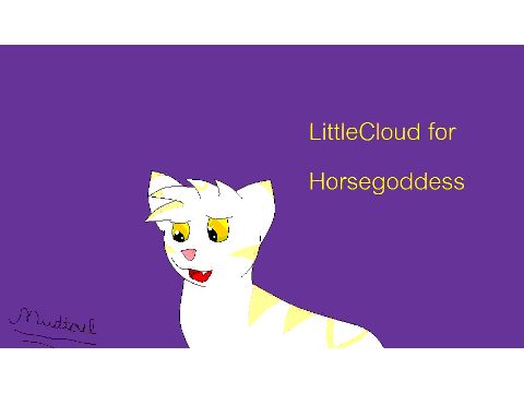 LittleCloud For horsegoddess's contest!