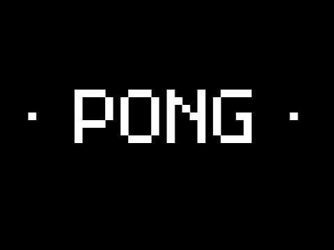 Retro Pong