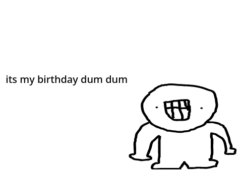 it's my birthday, skoodleybop