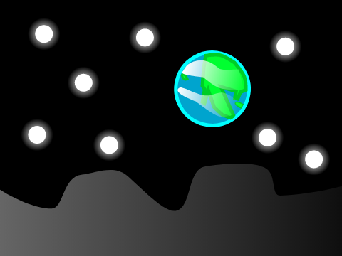 Moon background remix