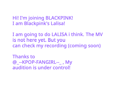 LISA'S ACC