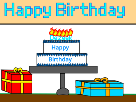 Happy Birthday for @dezeek