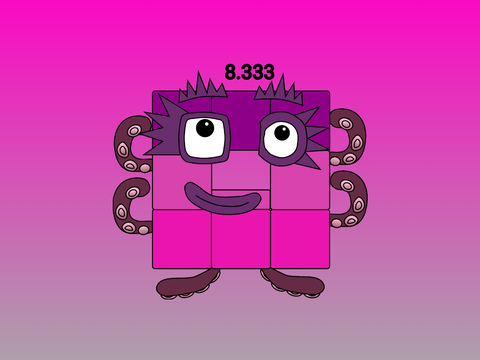 Numberblocks Band Thirds 4 (Mobile)