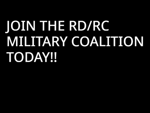 JOIN THE RD/RC COALITION TODAY!