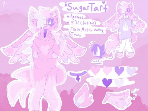 Main Fursona Ref
