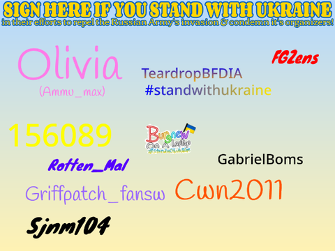SIGN HERE IF YOU STAND WITH UKRAINE  remix remix remix remix