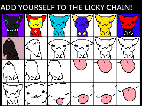 Add Yourself to the Licky Chain