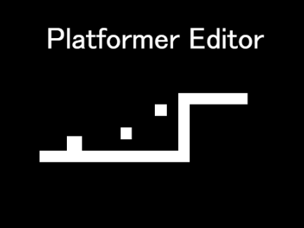 Simple Platformer Editor