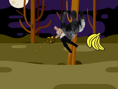 Banana hunt: Gun man defense #All #Games