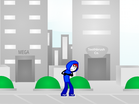 Add yourself fighting in the city! remix