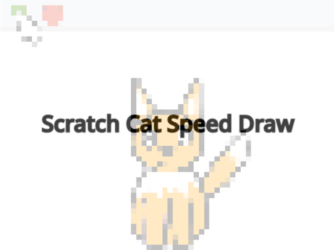 Scratch Cat Speed Draw