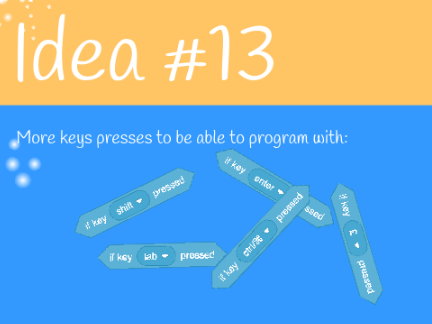 [EVEN MORE] Ideas for Scratch 4.0