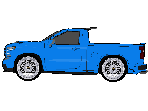 The Silverado is finally out of the shop