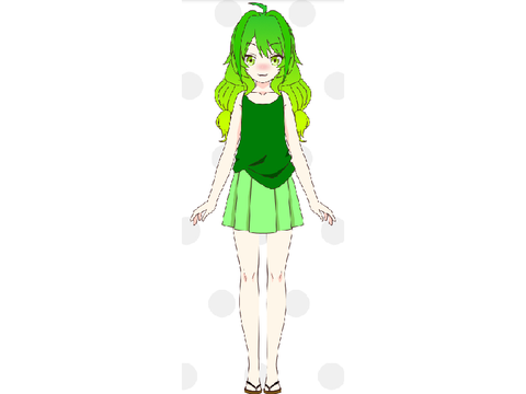 Cactus girl.