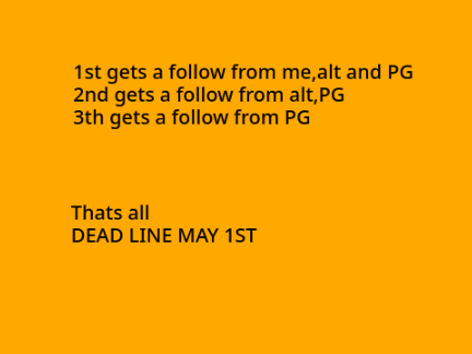GAME CONTEST (DEAD LINE)  May 1st #all #Games
