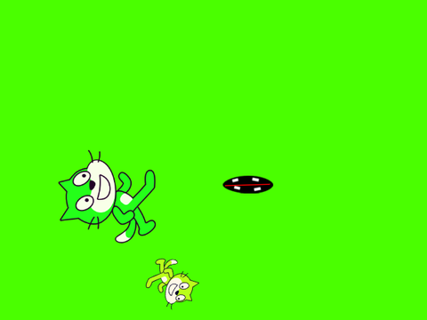 Its raining scratch cats, right out of the sky, its raining scratch cats, no need to ask why!