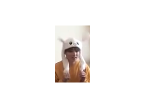 Jungkook Playing With Bunny Ears 