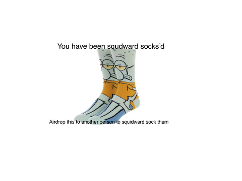 Squidward Sock Clicker