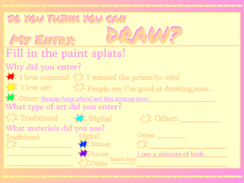 So You Think You Can Draw? Round One remix