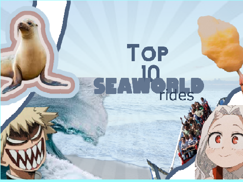 ☔✰\\╯ Top 10 Seaworld Rides