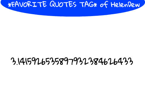 HelenDew's *Favorite Quotes Tag*   remix