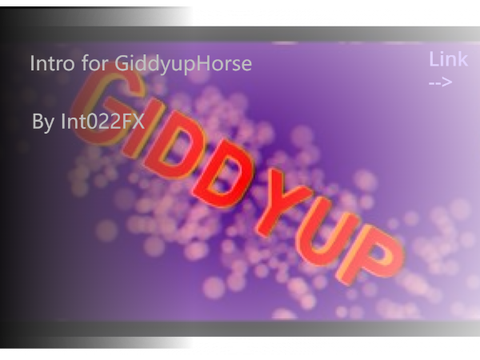 Entry for @GiddyupHorse