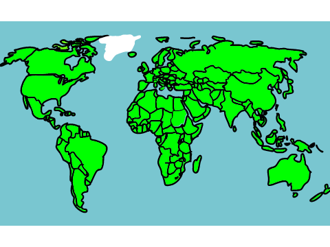 World Map vector map