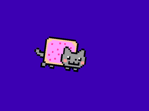 SUPER CUTE RAINBOW CAT!!!!! =D MEOW!!