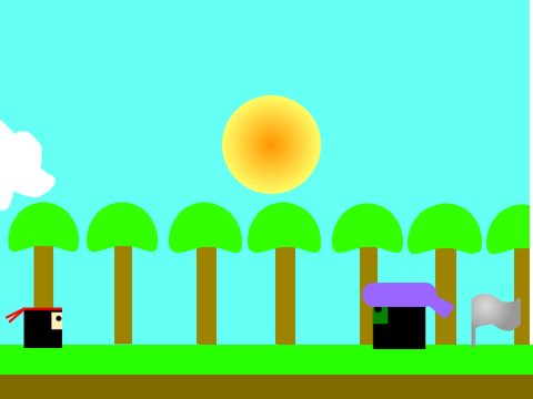Ninja platformer part 1 the evil ogers
