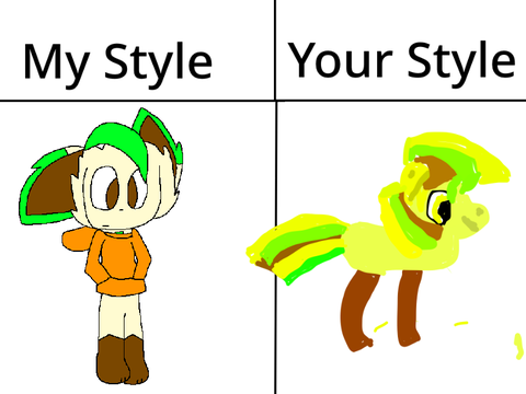 Remix this and draw me in your style! remix