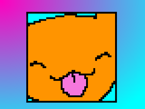 Cute Cat Lick Icon