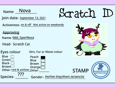 My Scratch ID