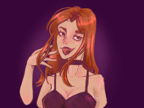 Do you like my new look? // Oc art // Casandra (Andra)