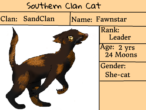 Clans of the North RP- Fawnstar