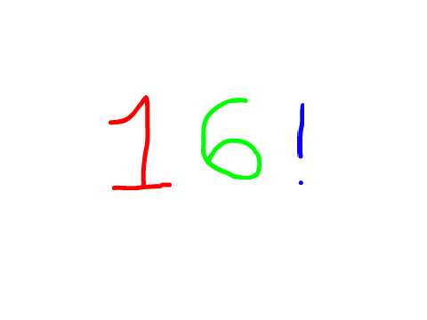 16!