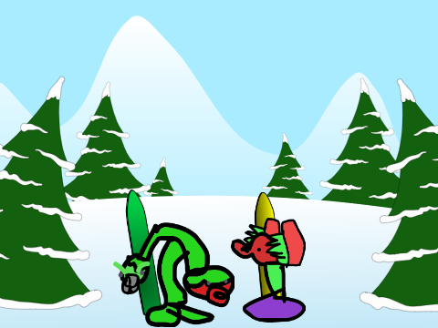 A Random Gardens Vs Graves Animation:Go Skiing