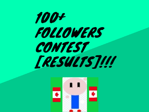 [Results] 100+ followers contest 