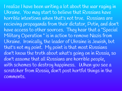 Don't Blame Russia