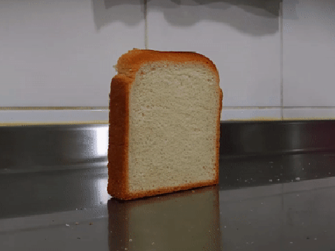 bread falling