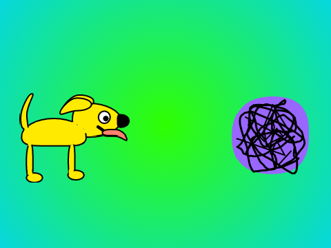 the dog that could run to the moon chase game