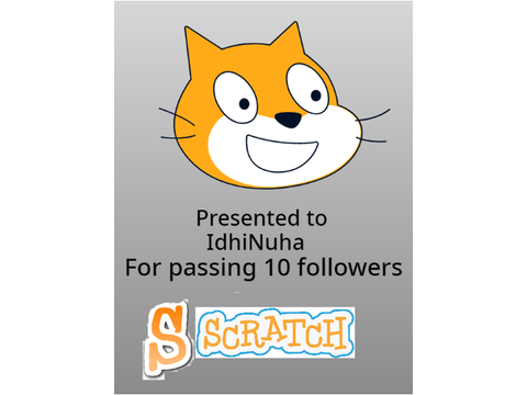 Silver scratch button (for IdhiNuha)