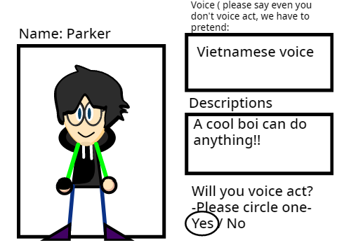 Jenna ~ Animation series sign up