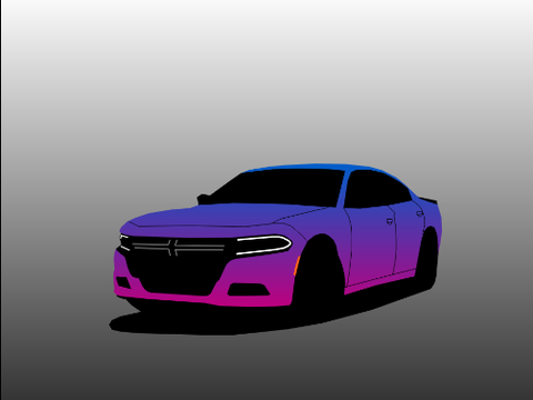 Dodge Charger SXT speedometer (Modified)