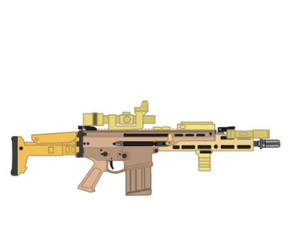 SCAR 17 setup